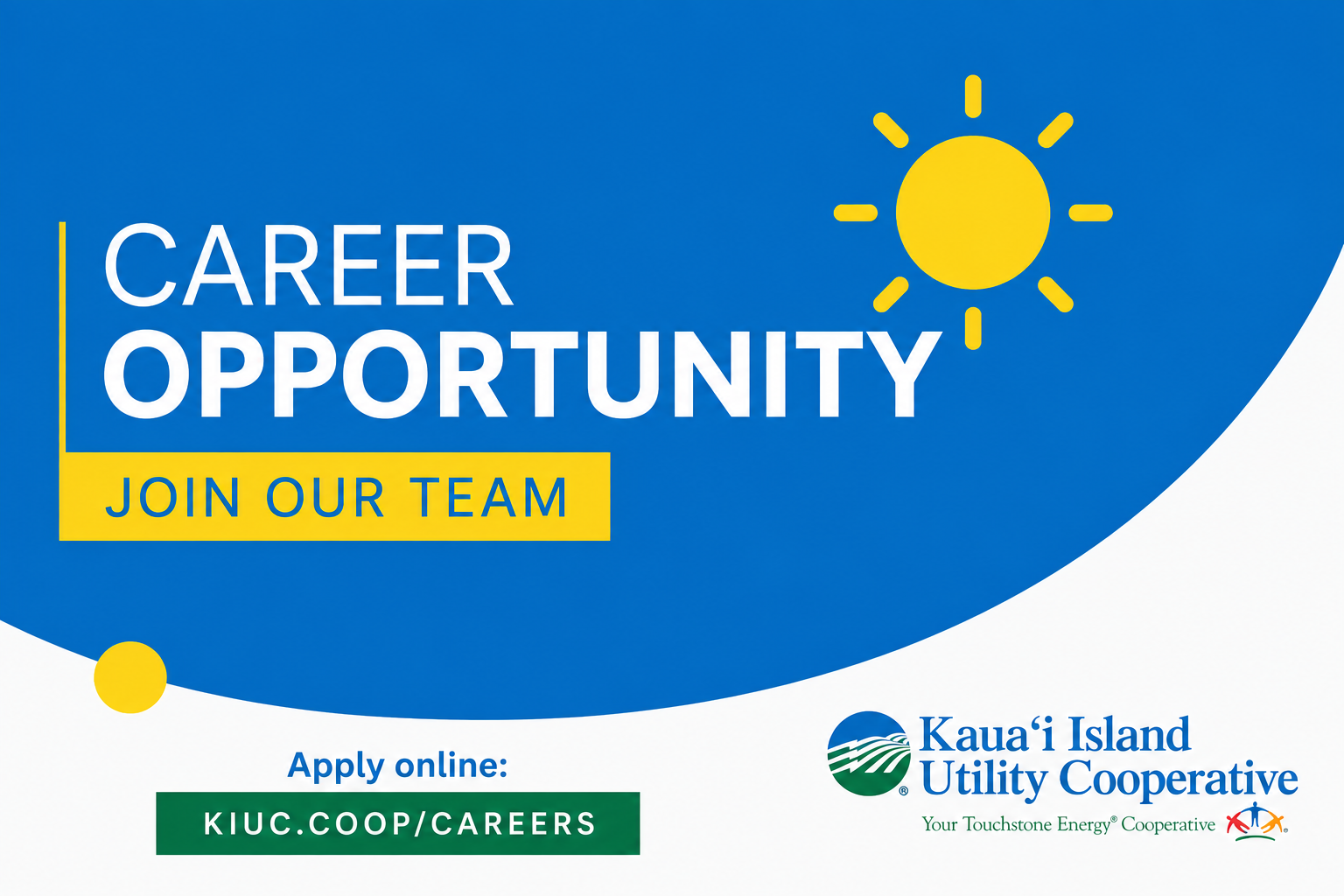 Career Opportunity