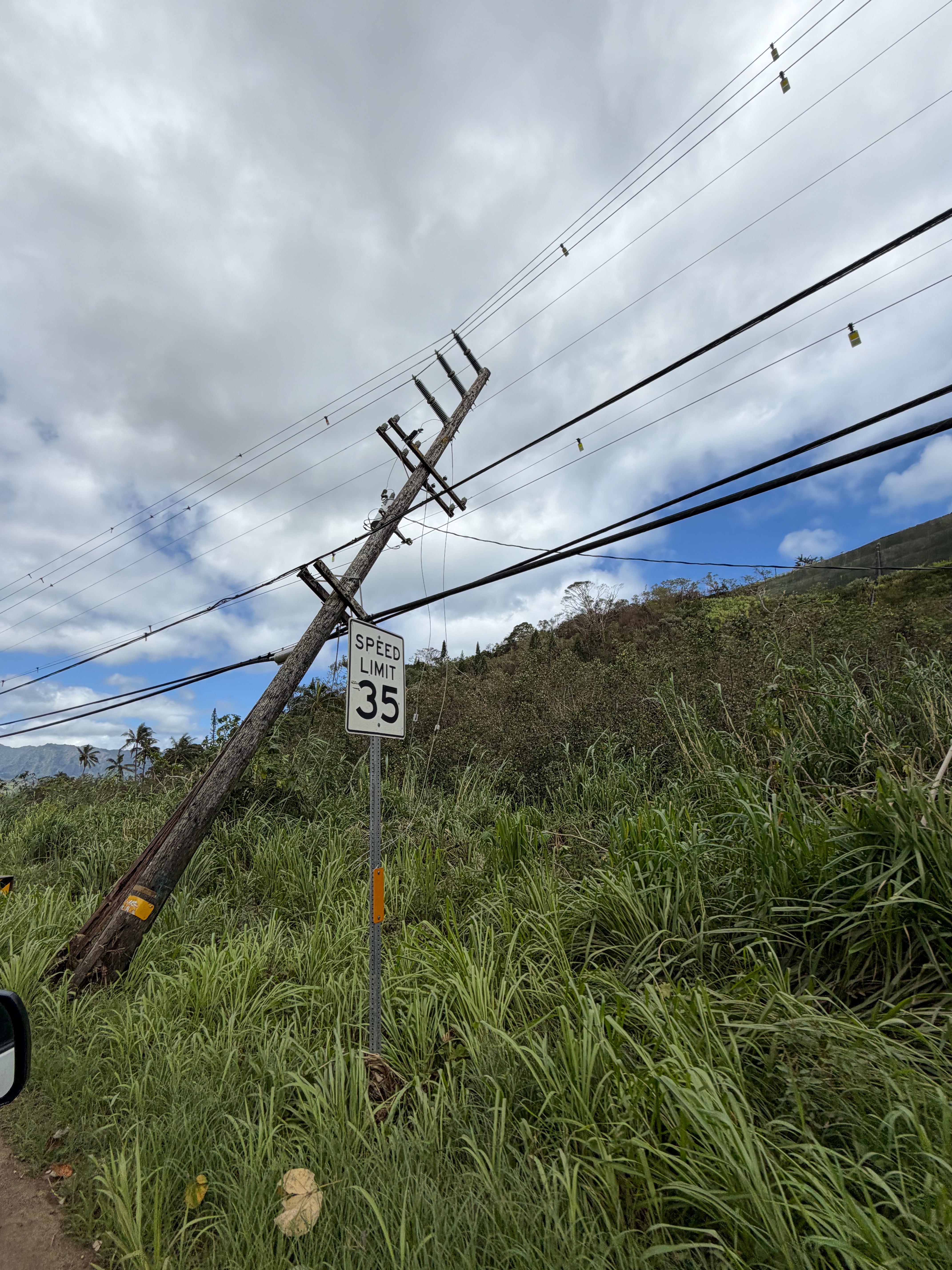 hanalei pole - hurricane lowell