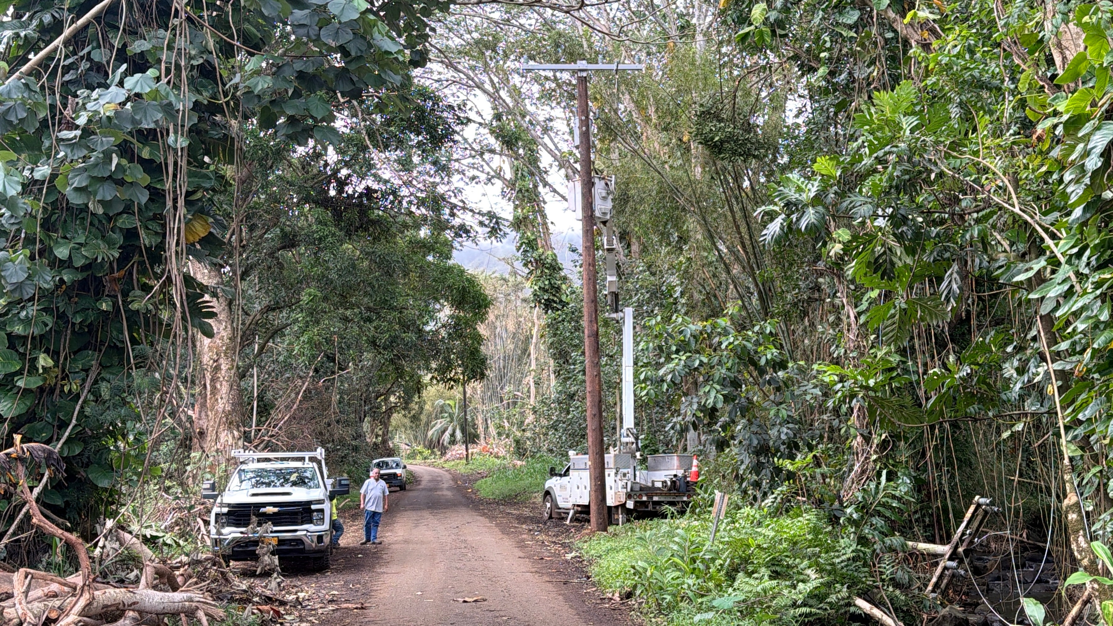 Kahuna Road repairs