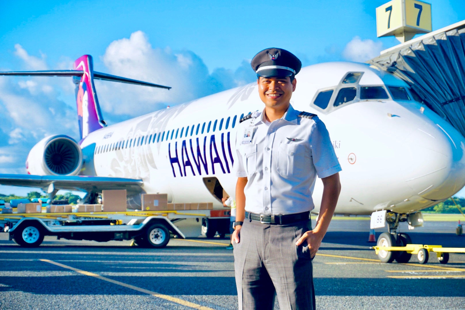 Ian Ramos is now a pilot for Hawaiian Airlines.