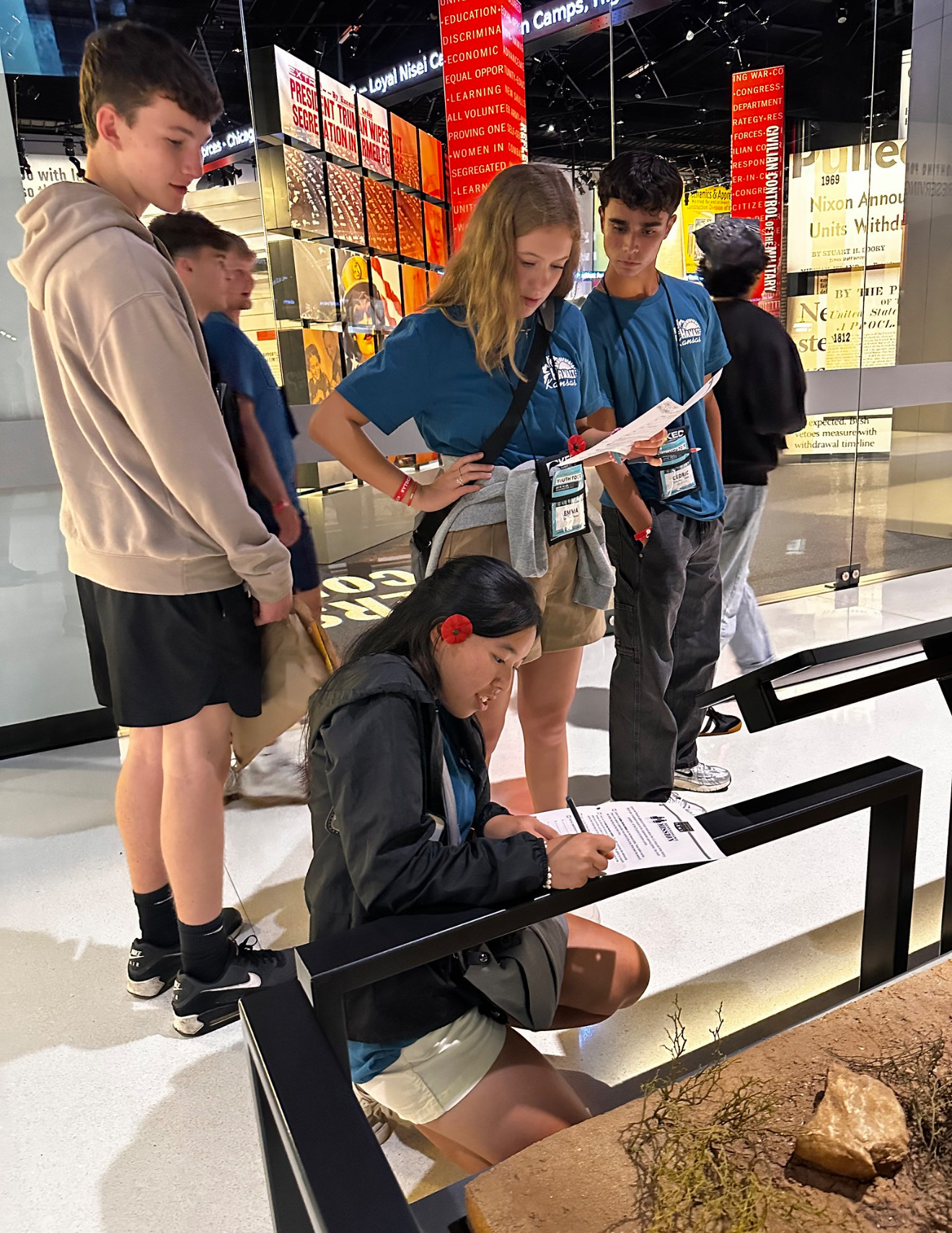 At the Smithsonian