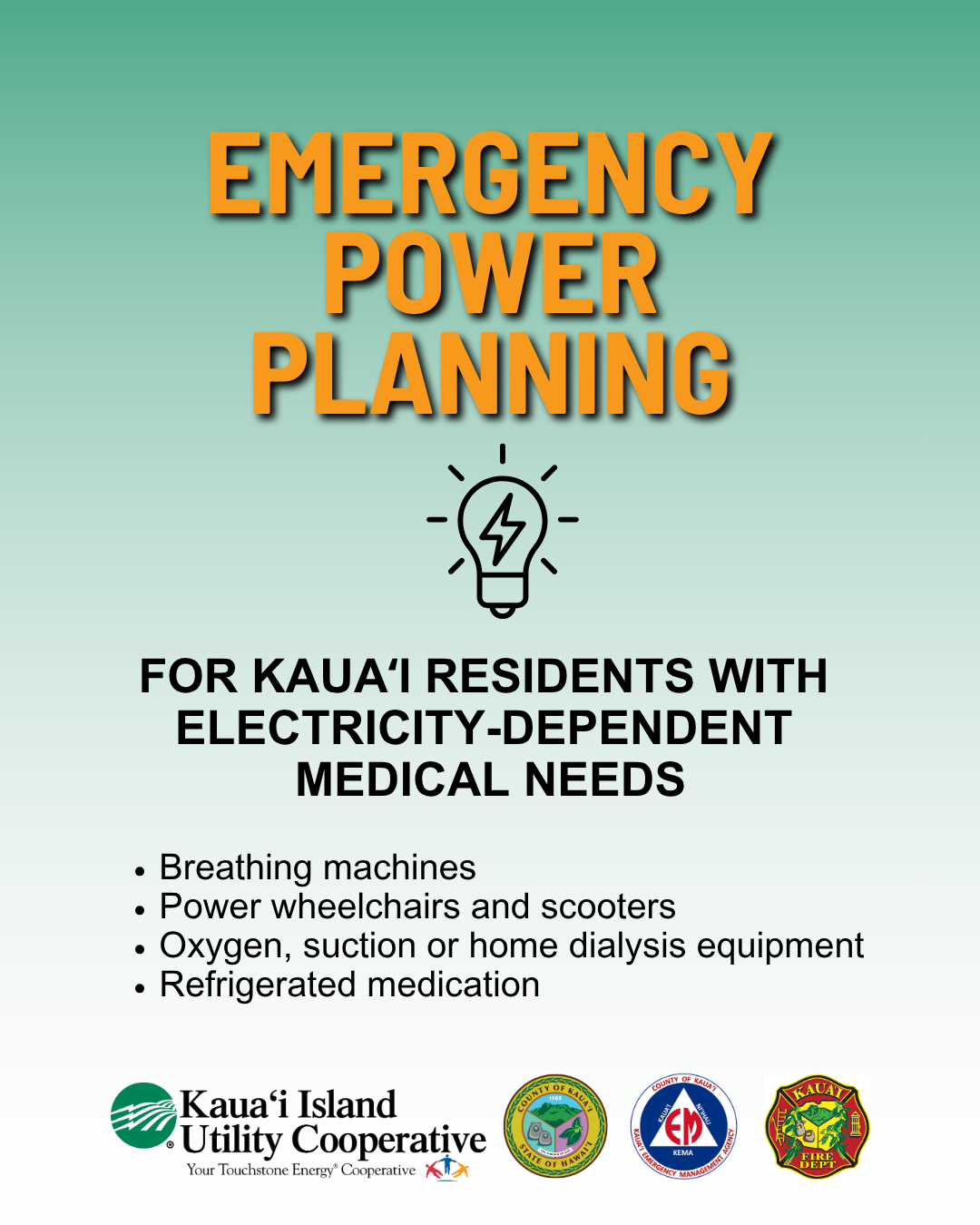 Emergency Power Planning